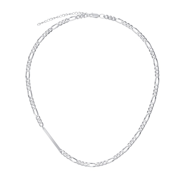 Колье из серебра с пластиной